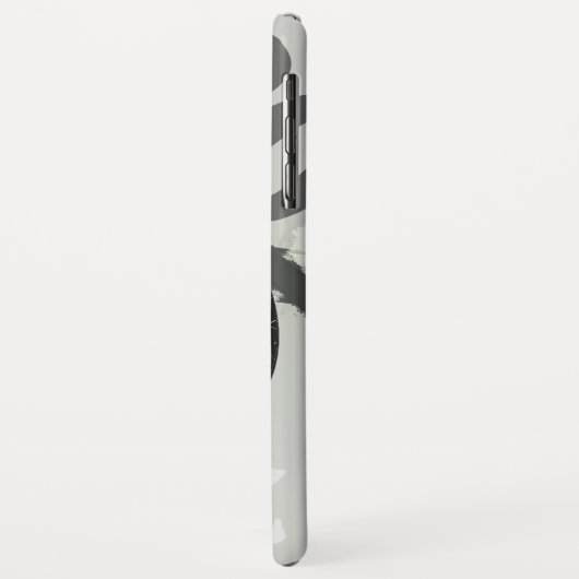 Monogramm Pfeil-Spielerdartboard-180 Case-Mate iPhone Hülle (Hinten/Links)