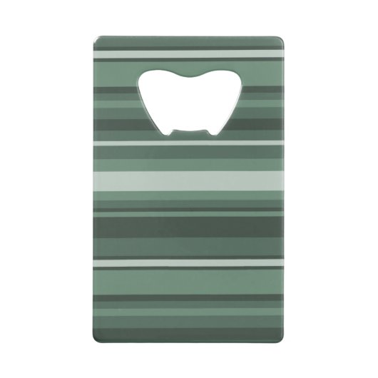 Monogramm Phalelgrün Geldkarten Flaschenöffner (Rückseite)