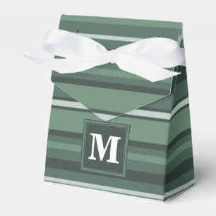 Monogramm Phalelgrün Geschenkschachtel
