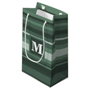 Monogramm Phalelgrün Kleine Geschenktüte