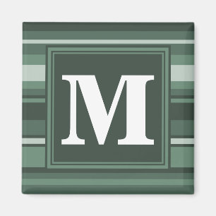 Monogramm Phalelgrün Magnet