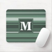 Monogramm Phalelgrün Mousepad (Mit Mouse)