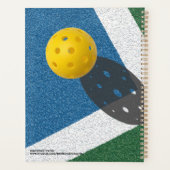 Monogramm PICKLEBALL Planer (Rückseite)