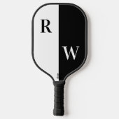 Monogramm Pickleball Schläger (Rückseite)