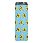 Monogramm-Pickleball Thermosbecher (Rückseite)