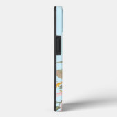 Monogramm Pink Floral Case-Mate iPhone Hülle (Rückseite / Rechts)