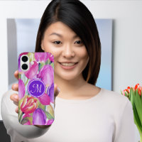 Monogramm Pink Floral