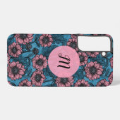 Monogramm Pinke Mütter Samsung Galaxy Hülle (Rückseite (Horizontal))