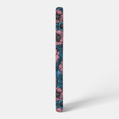 Monogramm Pinke Mütter Samsung Galaxy Hülle (Linke Seite)