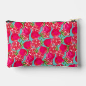 Monogramm Pomegranat Zubehörtasche (Rückseite)