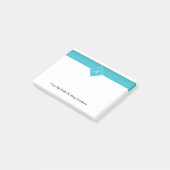 Monogramm-Posten Posten-it® Anmerkungen Post-it Klebezettel (angewinkelt)