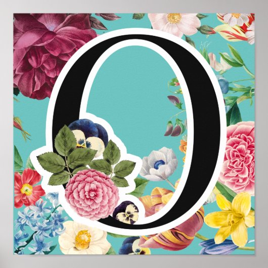 Monogramm Poster (Vorne)
