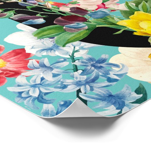 Monogramm Poster (Ecke)