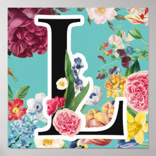 Monogramm Poster