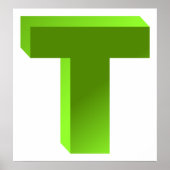 Monogramm Poster (Vorne)