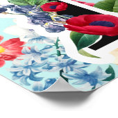 Monogramm Poster (Ecke)