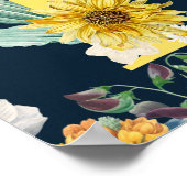 Monogramm Poster (Ecke)