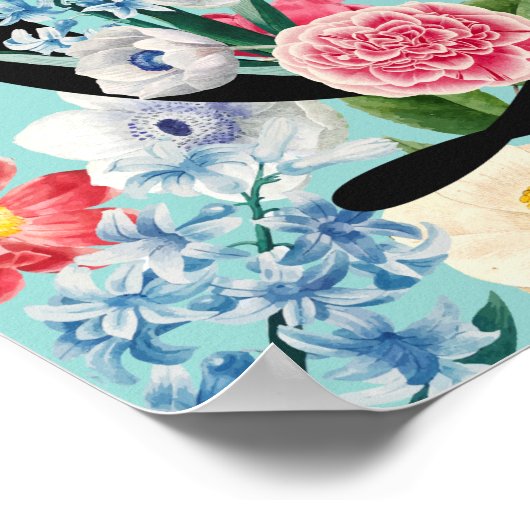 Monogramm Poster (Ecke)