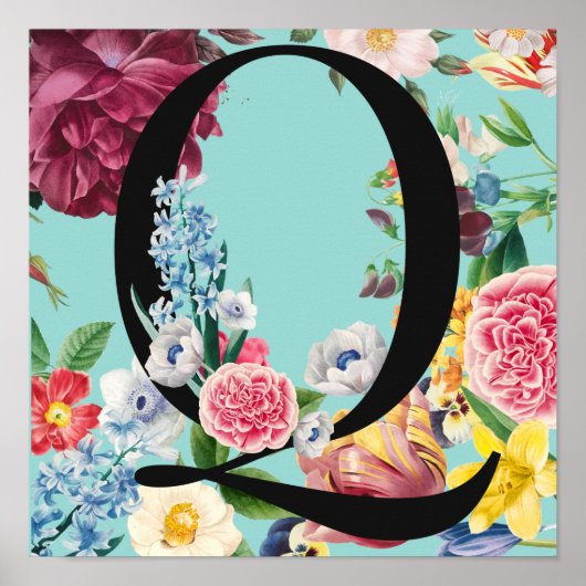 Monogramm Poster (Vorne)