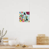 Monogramm Poster (Küche)