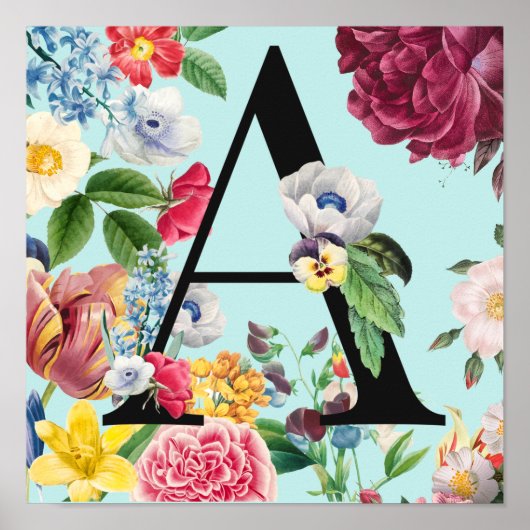 Monogramm Poster (Vorne)