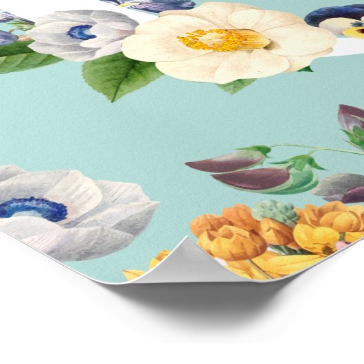 Monogramm Poster (Ecke)