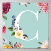 Monogramm Poster (Vorne)