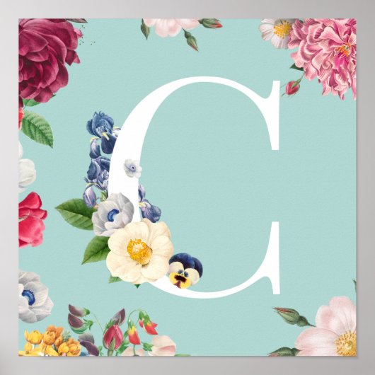 Monogramm Poster (Vorne)