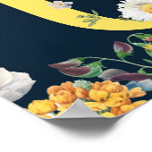 Monogramm Poster (Ecke)