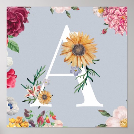 Monogramm Poster (Vorne)