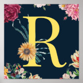 Monogramm Poster (Vorne)
