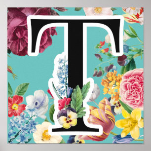 Monogramm Poster