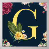Monogramm Poster (Vorne)