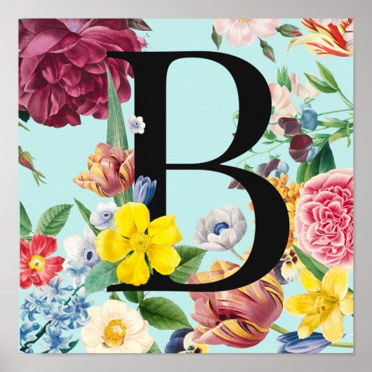 Monogramm Poster (Vorne)