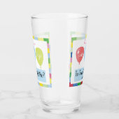 Monogramm Promposal Abschlussball-Ballone Glas (Rechts)