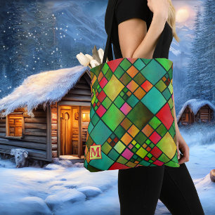 Monogramm Prüfmuster-Totbeutel Tasche