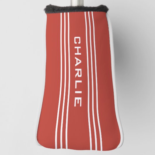 Monogramm-Putterabdeckung der Tomate-roten Golf Headcover (Rotieren 90)