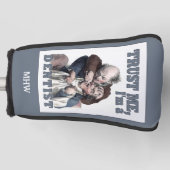 Monogramm-Putterabdeckung des ZAHNARZT-Spaßes Golf Headcover (Vorderseite)