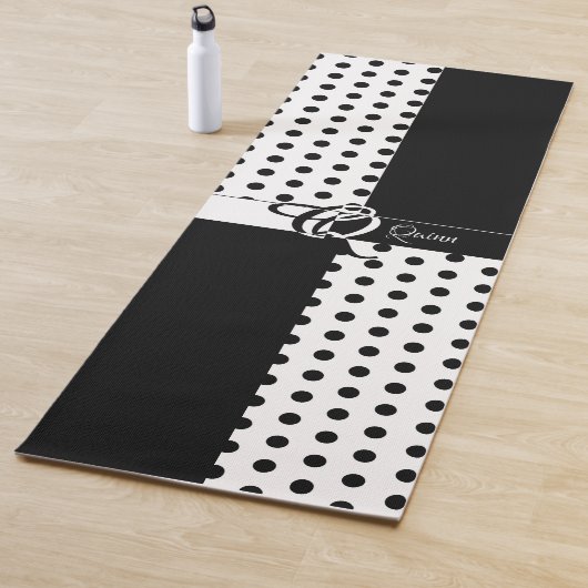 Monogramm Q Yogamatte (Beispiel)