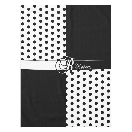 Monogramm R Tischdecke (Vorderseite)