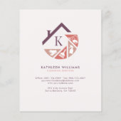 Monogramm-Reinigungsdienste Flyer (Hinten)