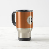 Monogramm Reisebecher (Vorderseite Links)