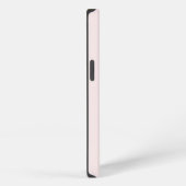Monogramm Retro Bold Pink iPhone Hülle (Rechte Seite)