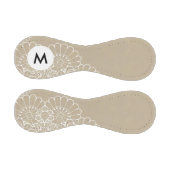 Monogramm Retro-Hintergrund mit Spitzentechnik Baseball (Paneele)