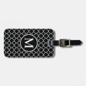 Monogramm RF Klassischer Serienstecker Gepäckanhänger (Vorderseite horizontal)