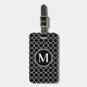 Monogramm RF Klassischer Serienstecker Gepäckanhänger