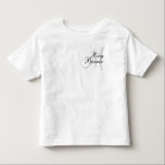Monogramm-Ring-Träger, der T Wedding ist--Shirt Kleinkind T-shirt<br><div class="desc">Monogramm-Ring-Träger,  der T Wedding ist--Shirt. Fertigen Sie mit Ihrer Monogramm Initiale besonders an,  färben Sie Wahlen und addieren Sie Extratext,  wenn Sie wünschen. durch Elke Clarke 2011</div>