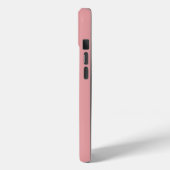 Monogramm Rosa Case-Mate iPhone Hülle (Rückseite / Links)