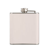 Monogramm Rosé personalisierte Hen Party Flachmann (Rückseite)