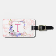 Monogramm Rosenmarmor